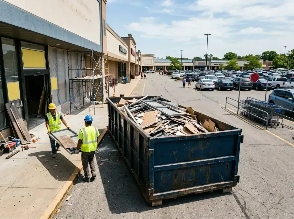 retail-store-renovation-debris-003 — frequently asked questions, Roll-off Dumpster Rentals in Mequon, WI